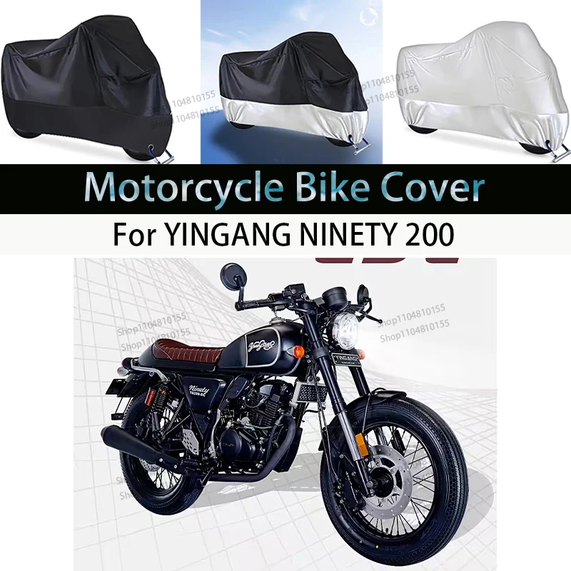 

Для YINGANG NINETY200 чехол для мотоцикла мото дождевик водостойкий пылезащитный УФ-чехол пальто Крытый и открытый чехол для мотоцикла скутера