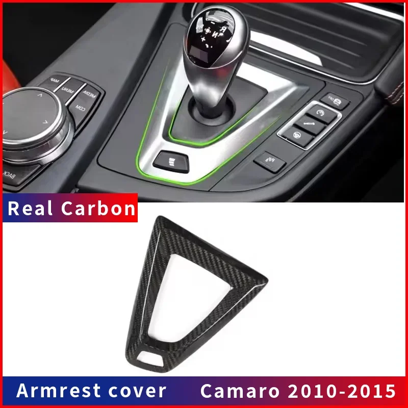 

For BMW M3 F80 M4 F82 F83 RHD Real Dry Carbon Fiber Center Console Shift Knob Panel Cover Interior Modification Accessories