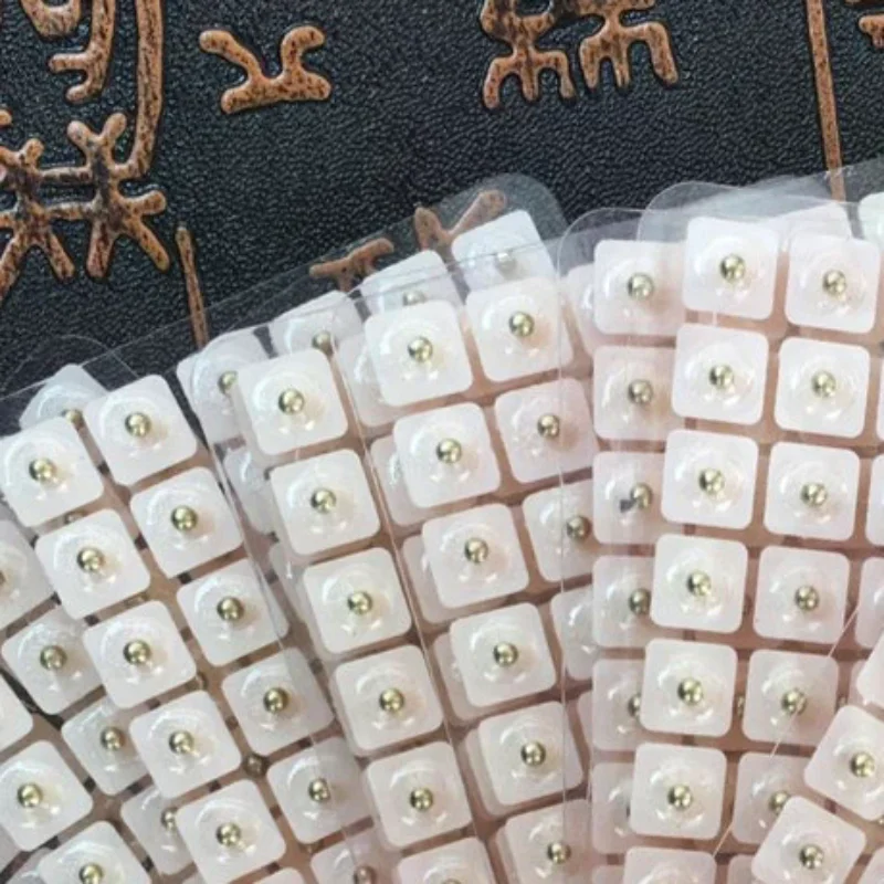 

600 шт. магнитных пластырей для ушной акупунктуры и массажа, стимуляторы акупунктурных точек для ушной терапии