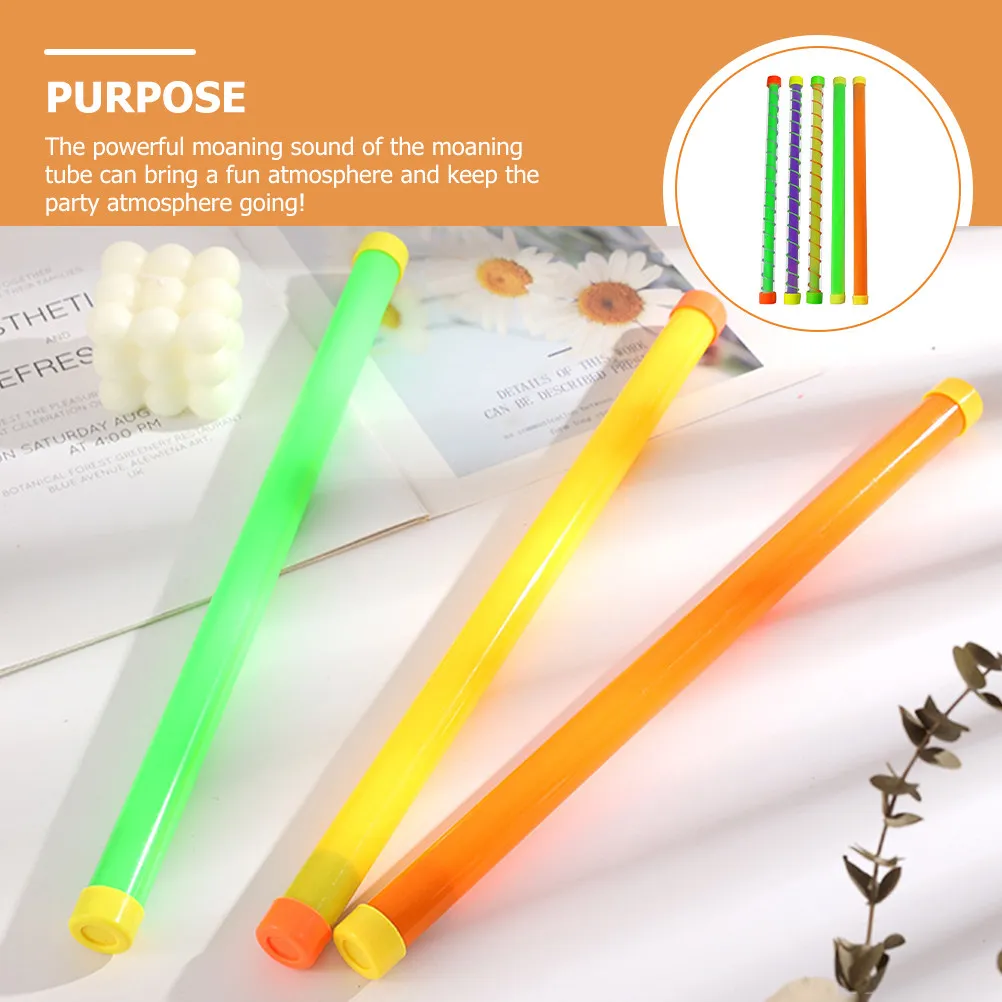 

5Pcs Groan Tube Plastic Noise Maker Funny Tube Noisemakers for Kids Adults Birthday Christmas Noise Makers