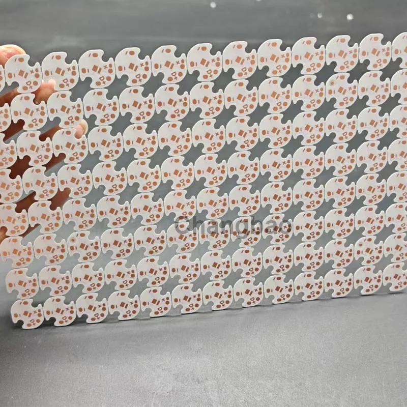 104pcs Aluminum PCB 16mm 2835/3030 SMT LED Circuit Board with Resistance Location for Electronic Components Market
