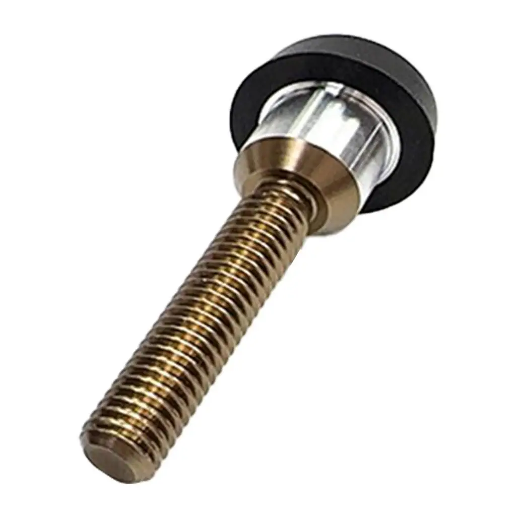 

Billiard Cue Bottom Plug Practical Screw Type Billiard Cue Rubber Bumper Pool Stick Butt Plug for Players Enthusiast Beginners