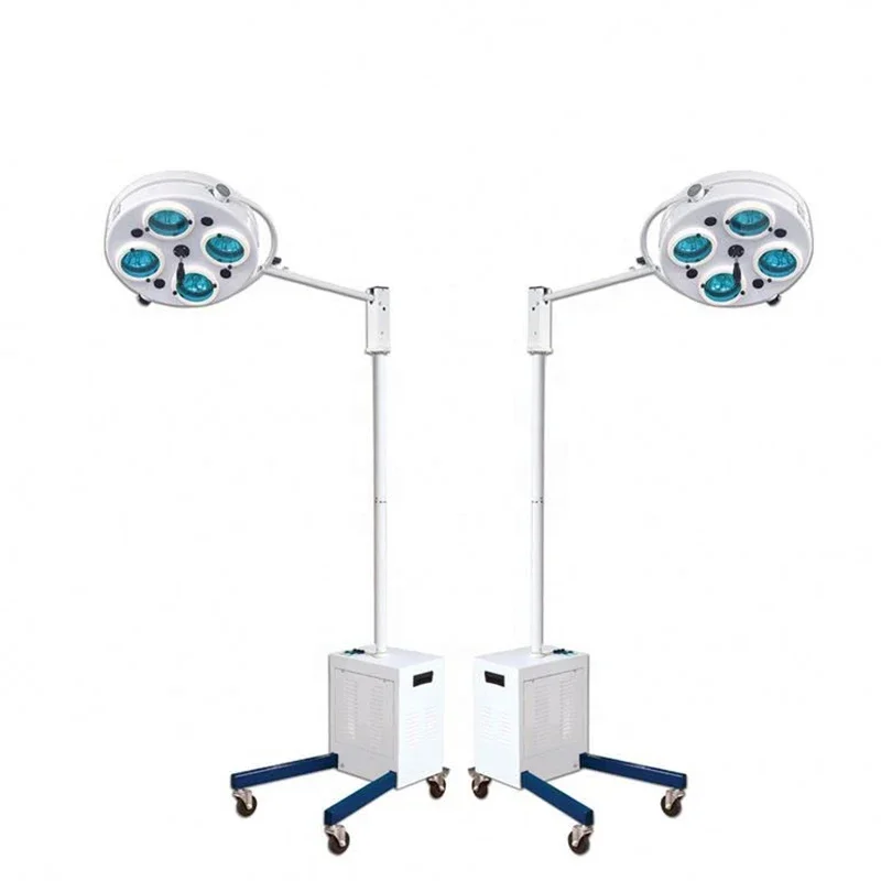 

Hospital Surgical Operation Lamp Operating Light Mobile Shadowless Operation Theater Light With Battery