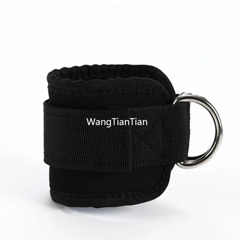 1pc Adjustable Ankle Straps TPE Resistance Rope Support Ankle for Gym Cable Machines Fitness Yoga Pilates Ankle Sport Support