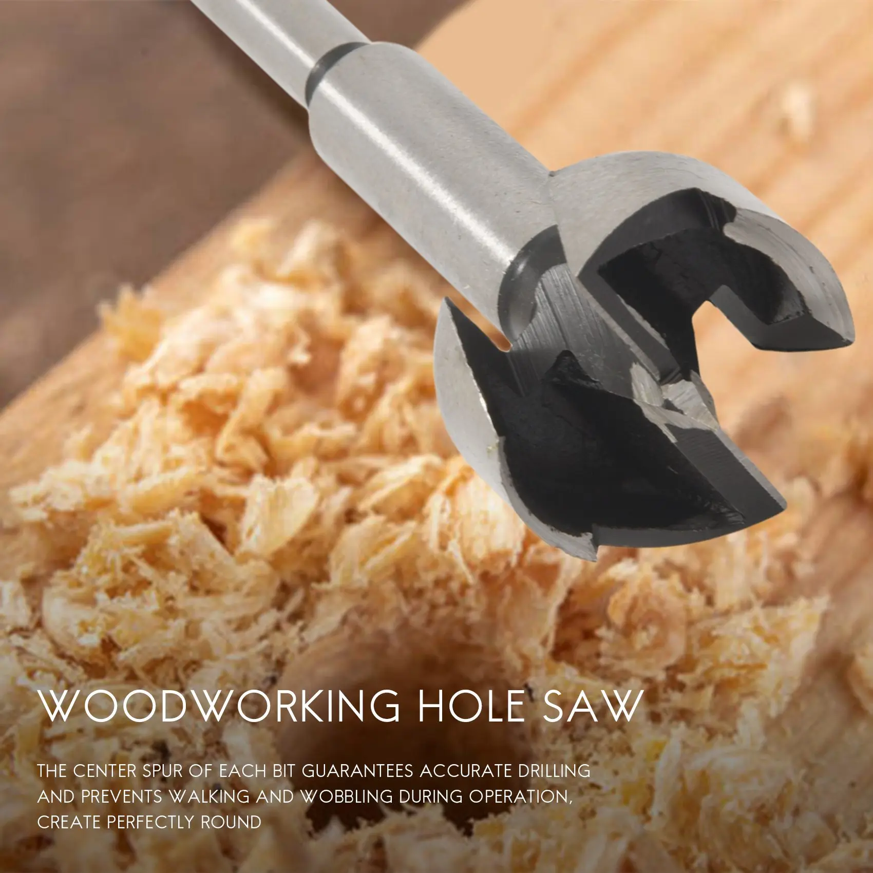 مجموعة لقمة مثقاب فورستنر 15 قطعة 10 مم - 50 مم منشار ثقب النجارة مجموعة أدوات قطع الحفر لأعمال النجارة والأثاث ومفصل الأبواب