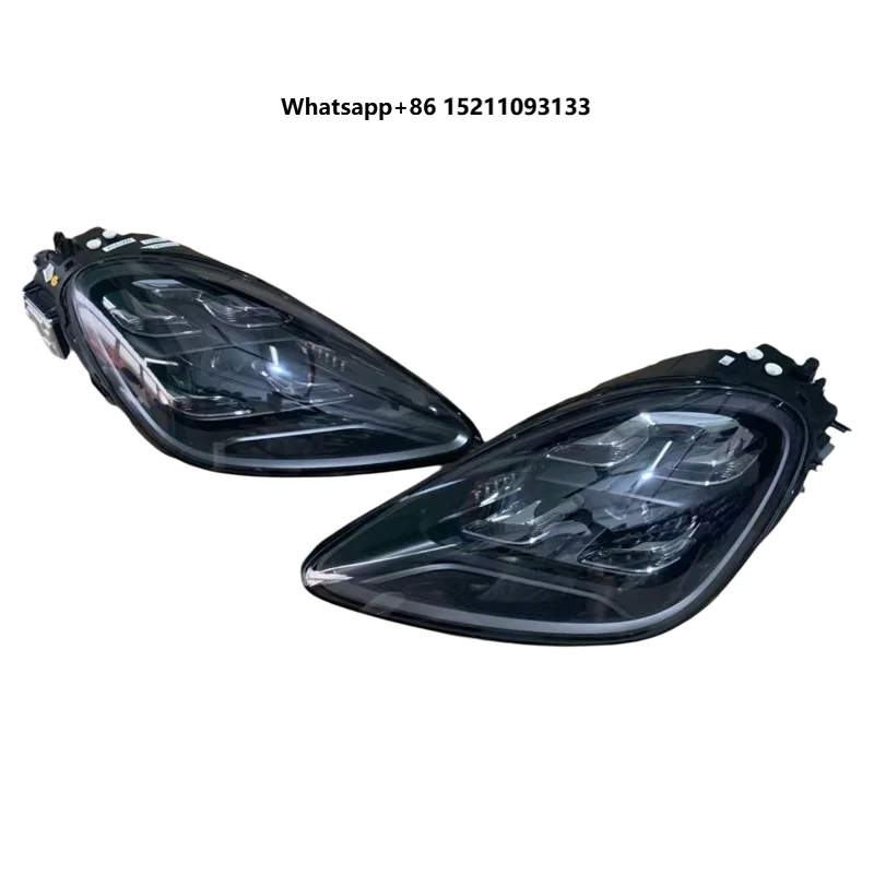 Cayenne 18-23 models smoked black matrix high-quality front lighting headlamps factory direct sales and wholesale