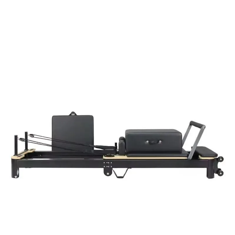 Factory Commercial Folding Reformador Gym Studio Equipment Collapsible Maquina Foldable Beds Machine Aluminum Pilates Reformer