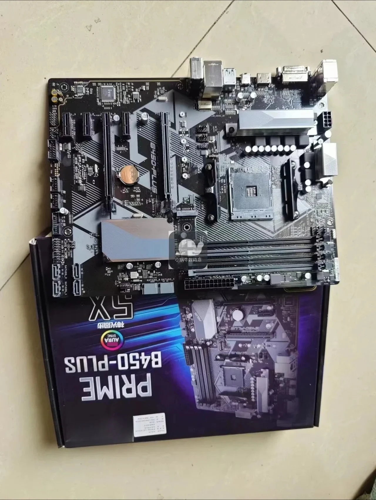 For ASUS PRIME B450-PLUS desktop computer large board AM4 main board support Ryzen 1-5 generation