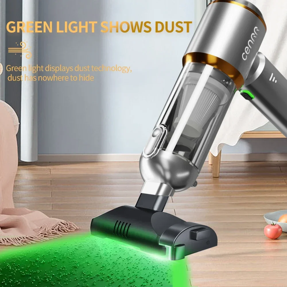 CENRR Powerful Mini Vacuum Cleaner 998000PA Cordless Portable Car Vacuum Cleaner for Home Appliance Handheld Blower Car Cleaner