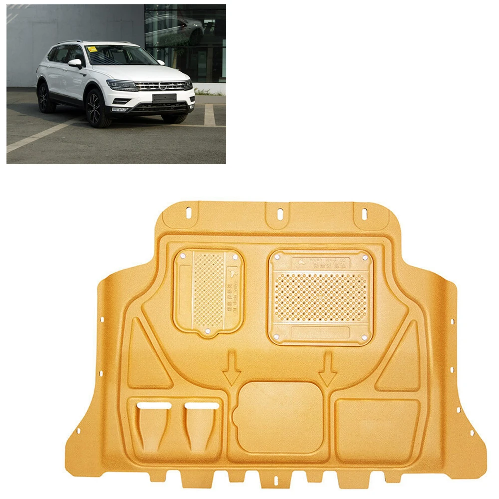 

Car Under Engine Guard Board Splash Shield Mud Fender Plate Cover Mudflap Mudguard For Volkswagen VW Tiguan 2018