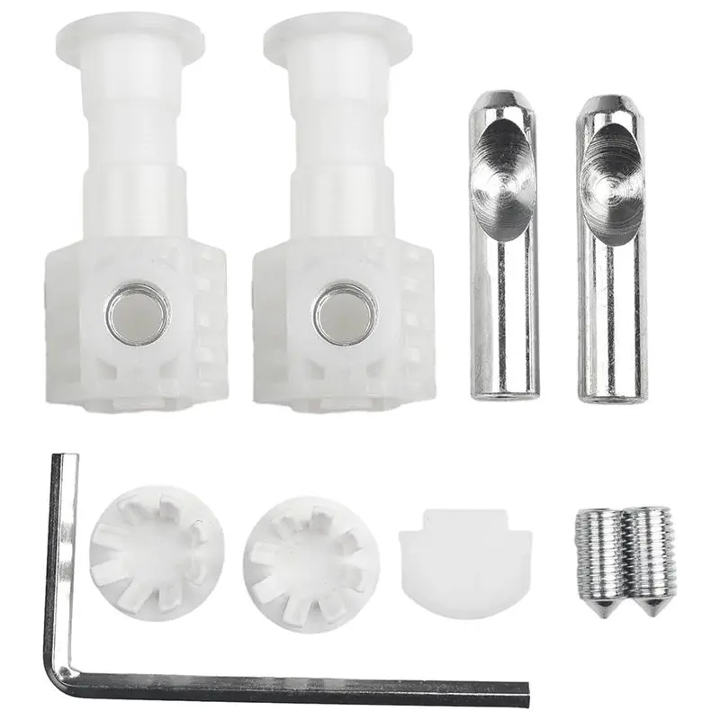 

Комплект крепежных болтов для настенного унитаза A11E, оцинкованные металлические крепления для надежного крепления к стене, простая установка