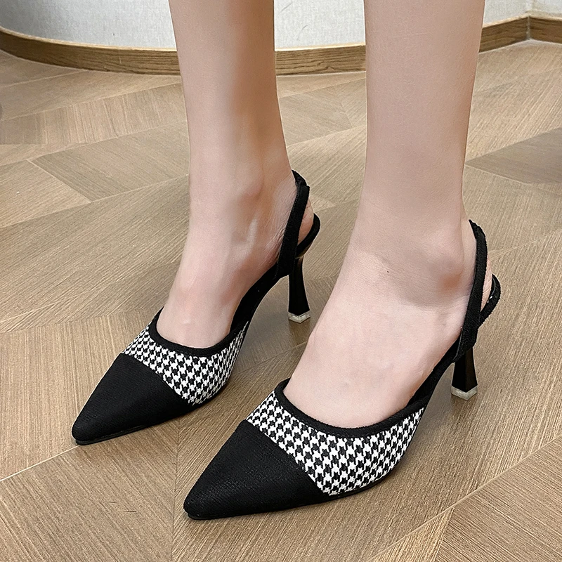 Damen High-Heel-Sandalen 2026 – Neue Sommer-Sandalen mit spitzer Zehenpartie und dünnem Absatz für Damen – Modische Damenschuhe