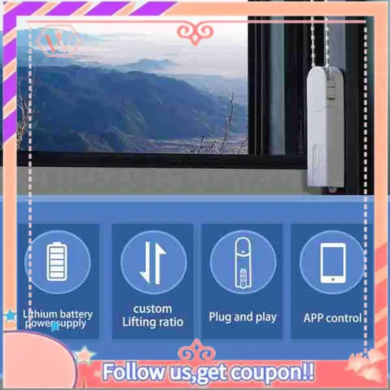Upgraded 2X Tuya Zigbee Smart Blind Motor Driver+Remote Control Automatic Electric Roller Shutter Shadows Lifting Curtain Driver