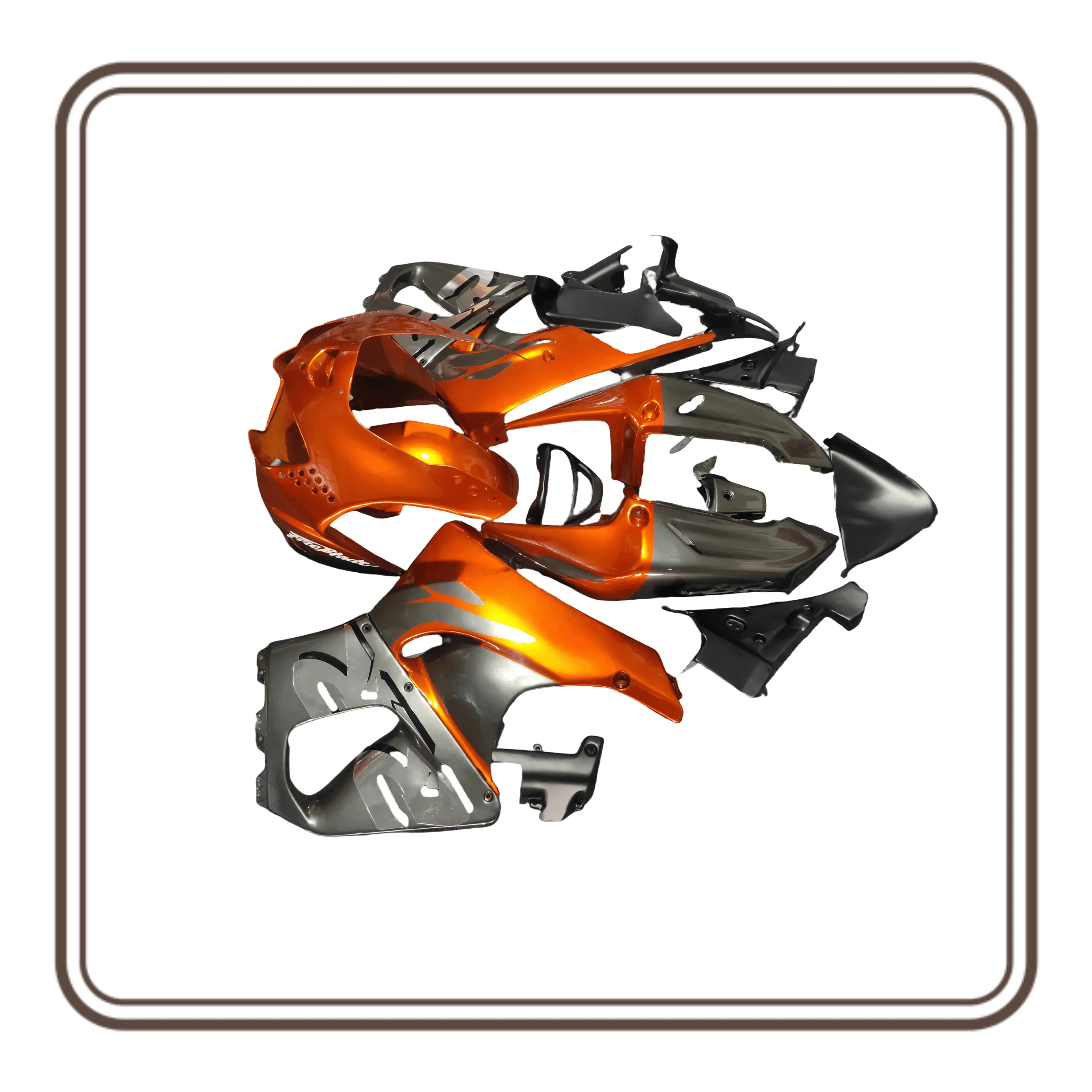 

Полный комплект обтекателей кузова для CBR900 CBR919 1998 CBR919RR 1999, новые обтекатели кузова мотоцикла CBR 900 919 RR 98-99, пластик оранжевый