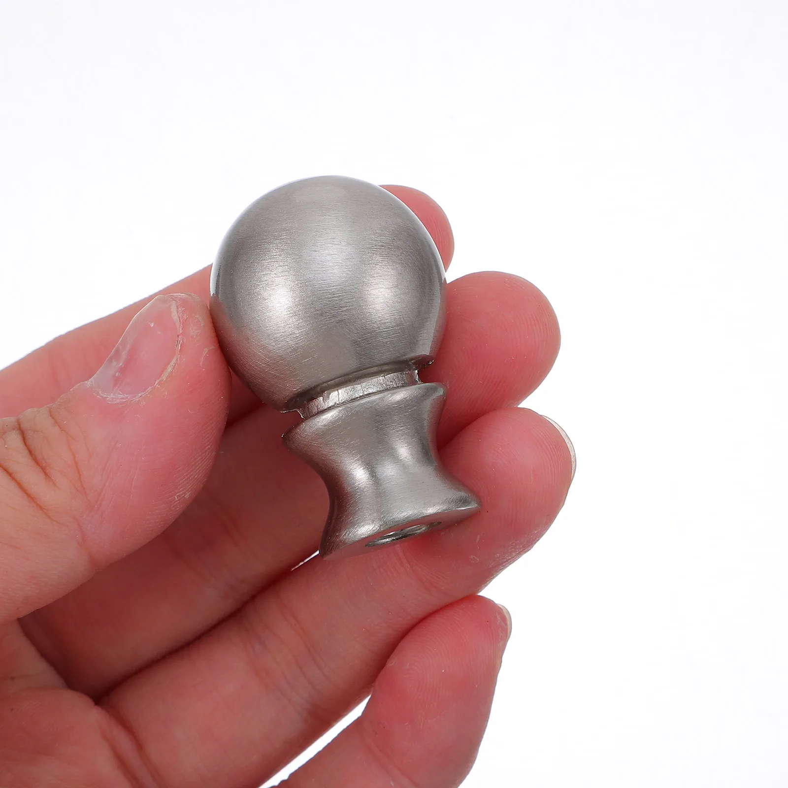 

4Pcs Metal Lamp Shade Holder Finial - Stylish Bull Horn Topper for Easy Install Lamp Accessories Home Decoration Silver