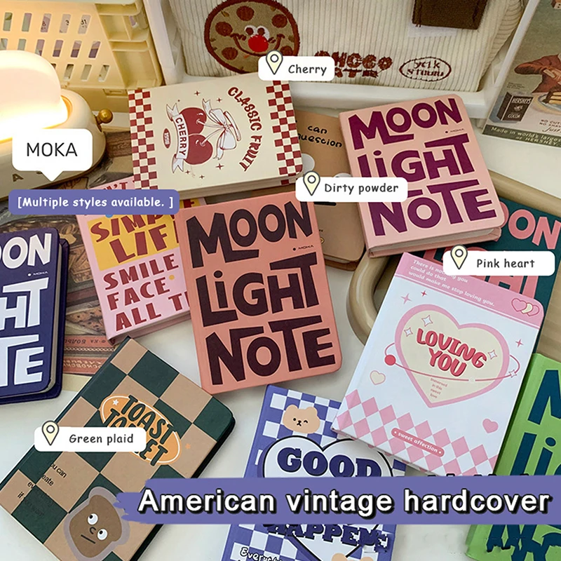 A6 A7 American Retro Notebook Various Patterns Student Note Book High Appearance Portable Notepad Journal Travelers Notebook