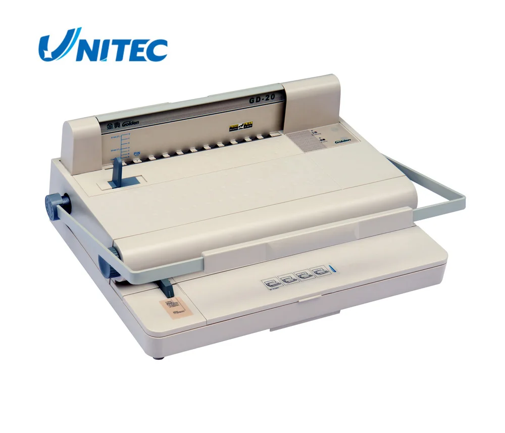 

Hige demand hot selling 10 pins velo strip book binding machine velo binder