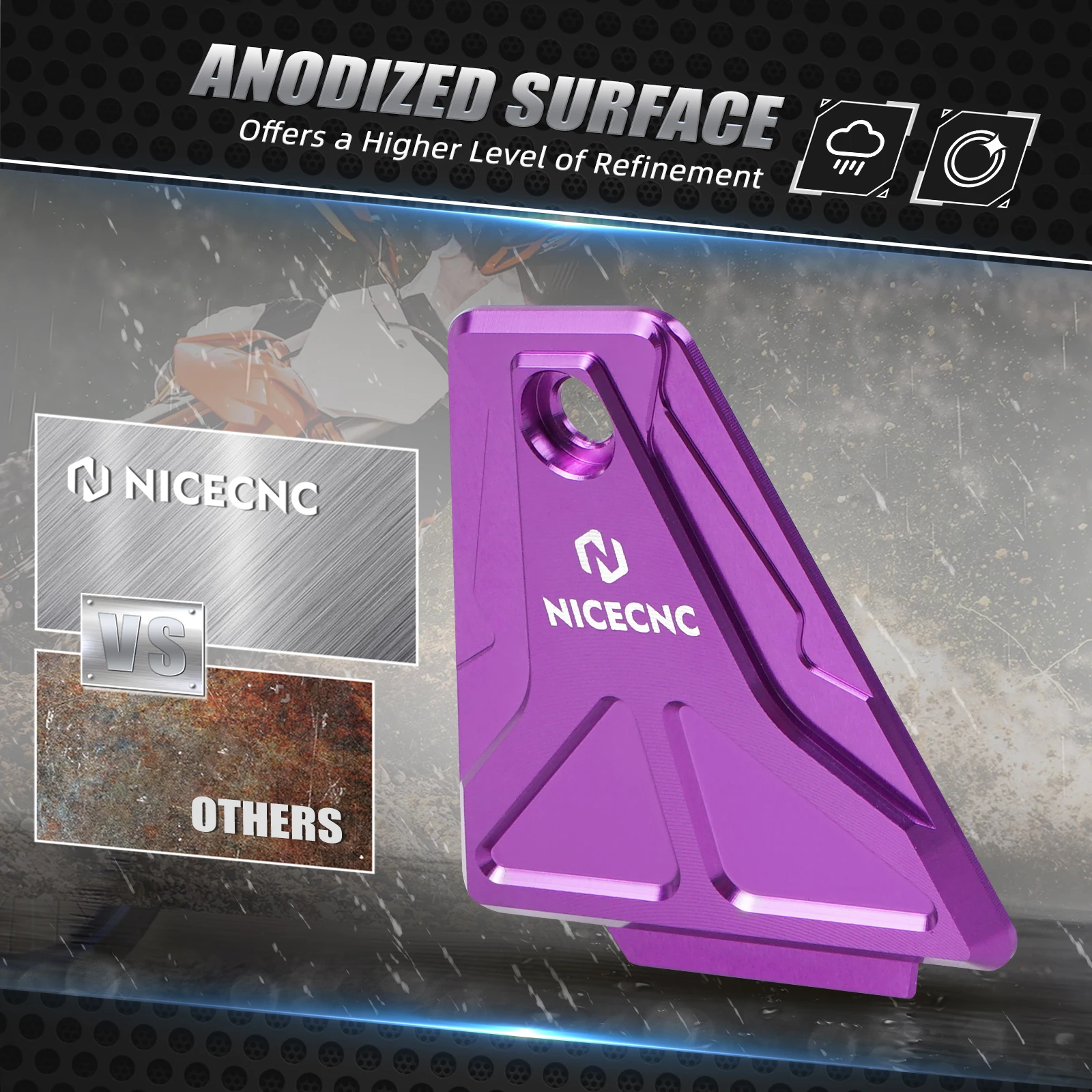 For Surron Electric Bike Horn Cover Gap Cover Plate CNC Aluminum For 2025 2024 2023 Surron Light Bee X S L1E Surron Light Bee