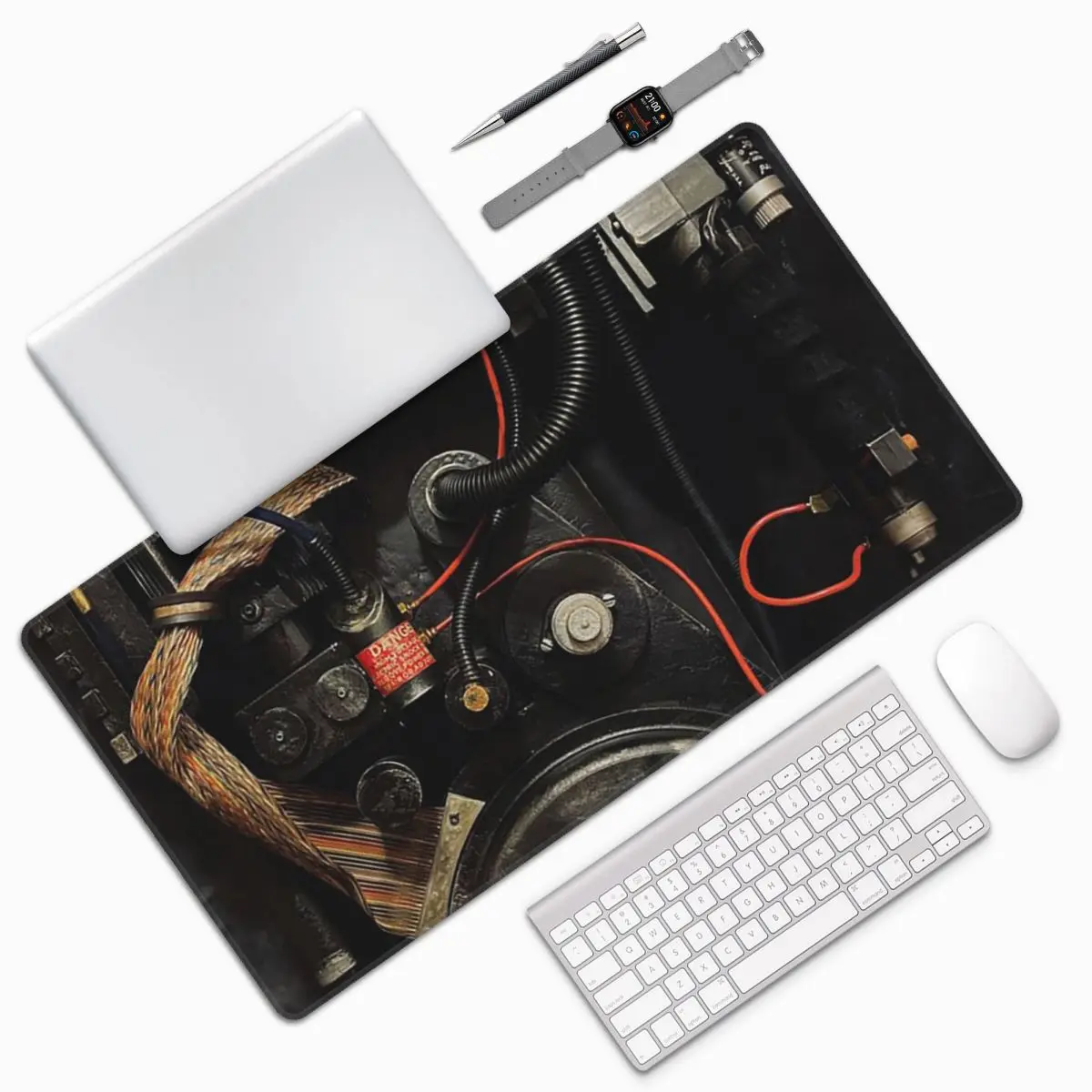 

Ghostbusters Proton Pack Large Mouse Pad Computer Keyboard Mouse Mat Gamer PC Laptop Desk Mat Office Accessories Table Mats