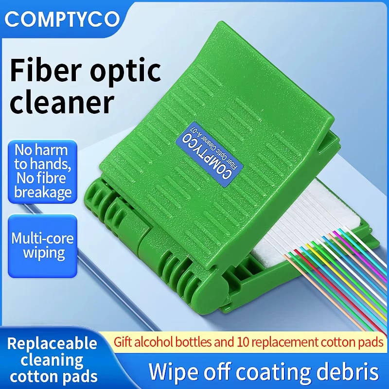 A-07 Fiber Cleaner Wipes Fiber optic cleaning and wiping paper Fiber optic cleaning and wiping device Fiber optic cleaning tool