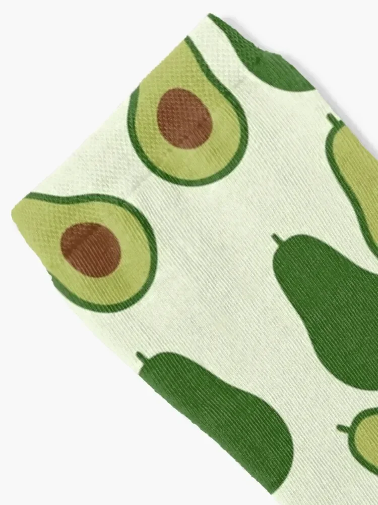 Cute Avocado Socks hiking Crossfit Socks Women Men's