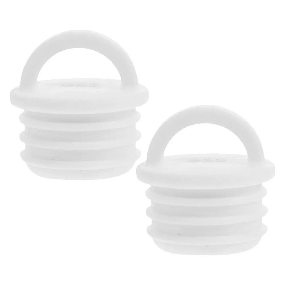 

2Pcs Mop Bucket Drain Plug Replacement Rubber Seal Stopper Ring Grip Cap for Spin Flat Mop Tub Kitchen Bathroom