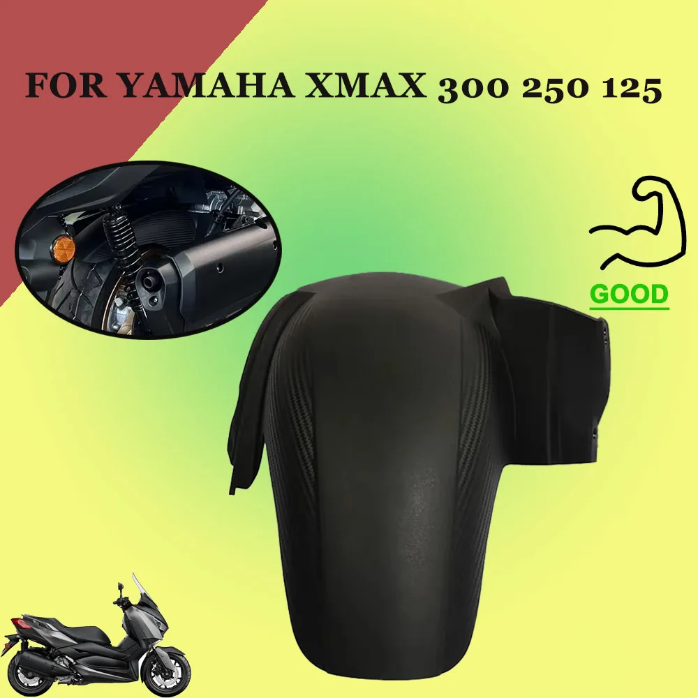 Motorcycle Accessories Rear Fender Mudguard Splash Guard For Yamaha XMAX 300 250 125 X MAX XMAX125 XMAX250 XMAX300 2017-2024