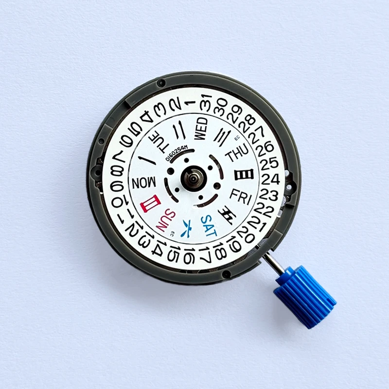 Japan Genuine NH36 Automatic Watch Movement Japanese Original 3 o'Clock Crown Day Date Week Men's Accessorie Mechanical Movement