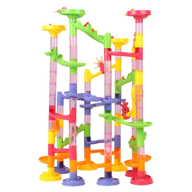 Décennie s de construction Marble Run Race pour enfants, jeu créatif, chaud, enfants, garçons