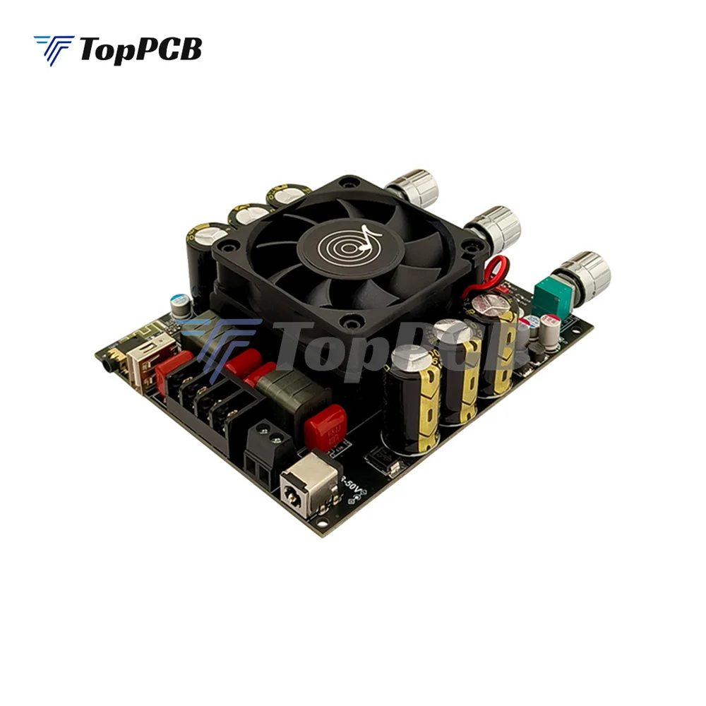 TPA3255 300W + 300W Stereo Bluetooth Audio Sound Power Amplifier Board Treble Bass for Car Karaoke Smart Home Theater Subwoofer