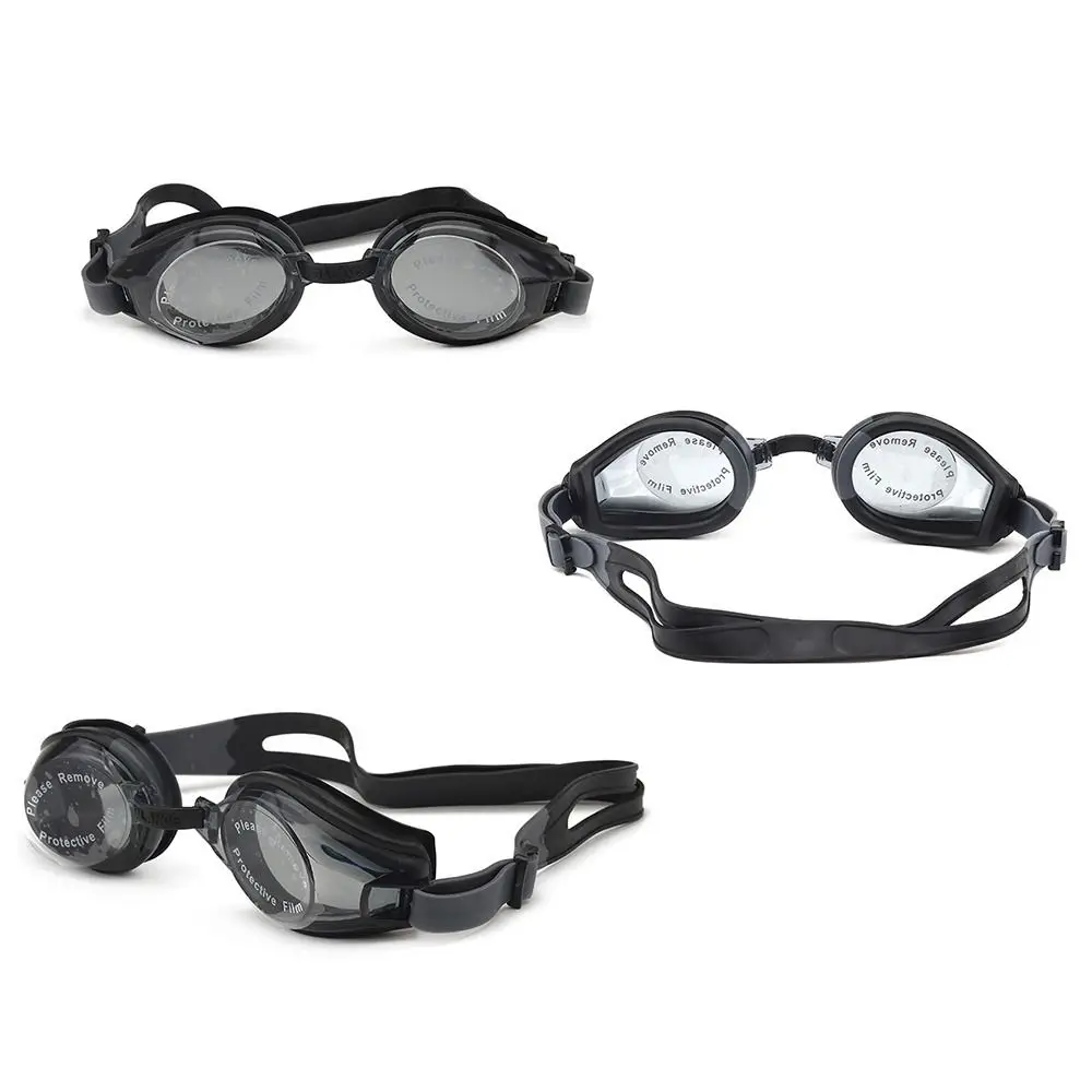 New Anti-fog Swimming Goggles Protection Waterproof High-Definition Flat Mirror Anti-ultraviolet Swim Eyewear Adult Children