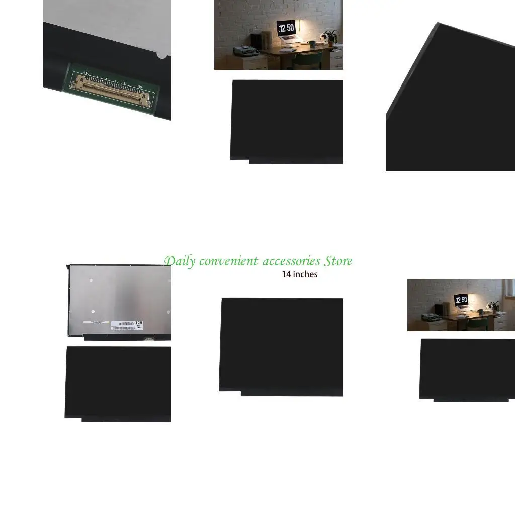 

97QB Genuine Laptop LCD LED Screen 14.0" WXGA Display New for NE140FHM-N61 400nit 72%