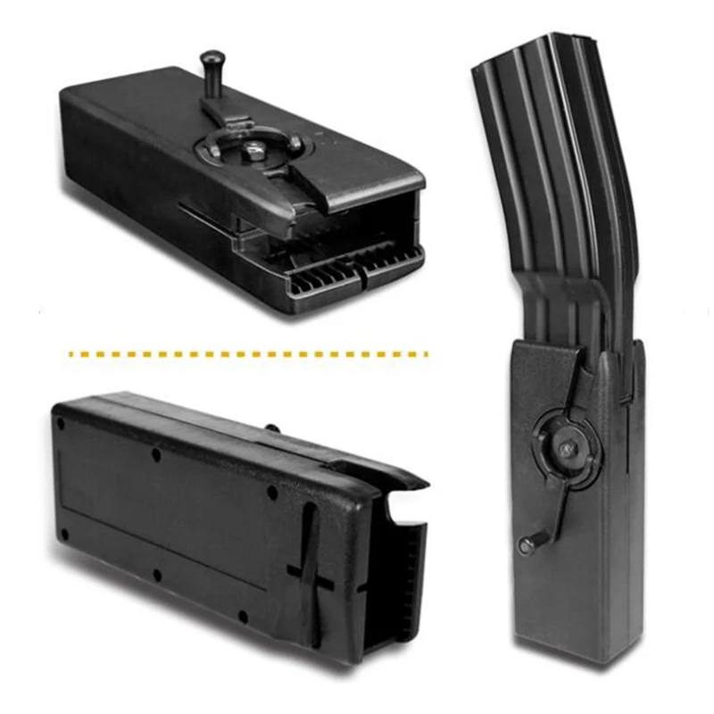 Paintball M4 BB Speed Loader 1000rd Hand Crank Quick Box for War Games Hunting Bullet Carrier Shooting - view 3