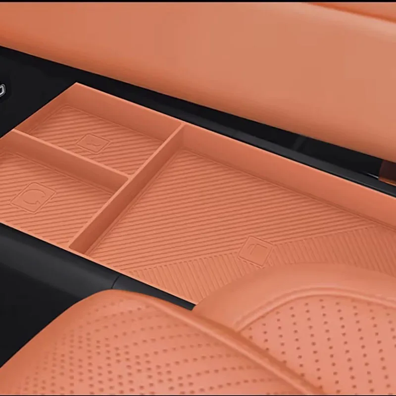 For  Leopard Titanium 7 2025-26 center console silicone pad and center console lower silicone pad water cup protective cover