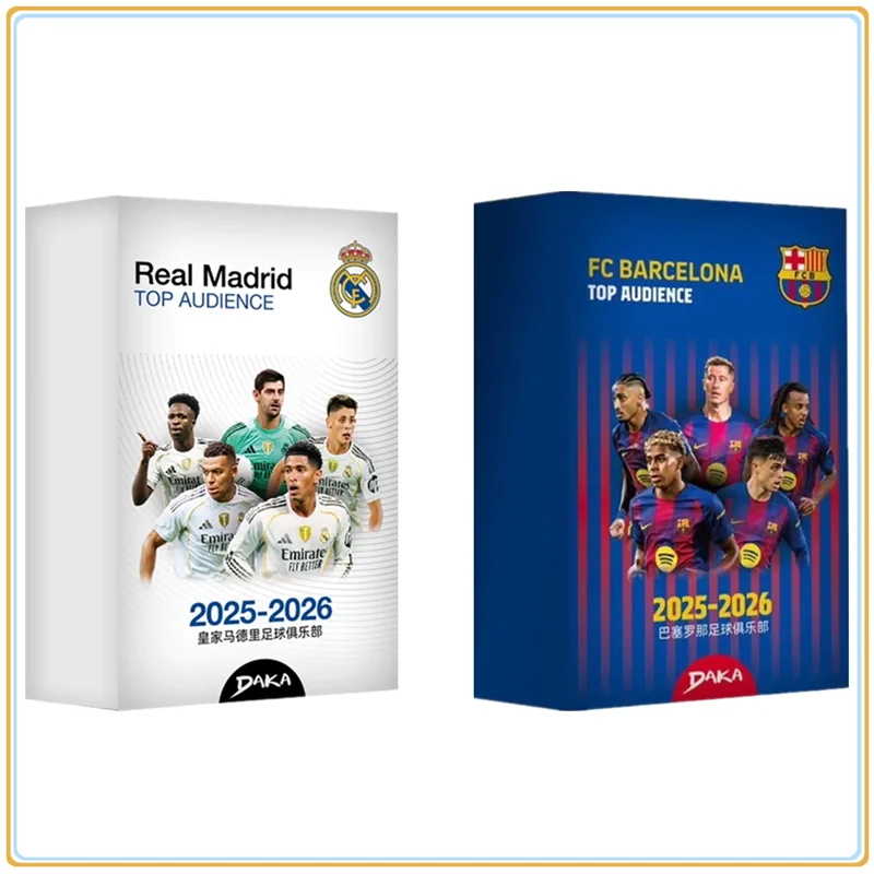 2025-26 DAKA Top Audience Real Madrid Barcelona Team Box Mbappe