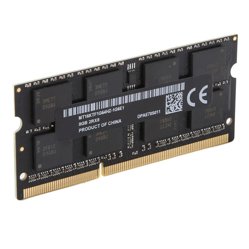 For MT 8GB DDR3 Laptop Ram Memory 1333Mhz PC3-10600 204 Pins SODIMM For Laptop Memory Ram