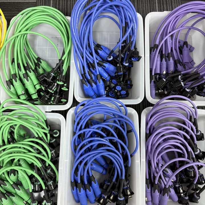D Typ 3-polige xlr-Schalttafel halterung an Stecker/Buchse durch Audio-Verlängerung kabel ohne Löt mittel für Pro-Installationen – Detail 11