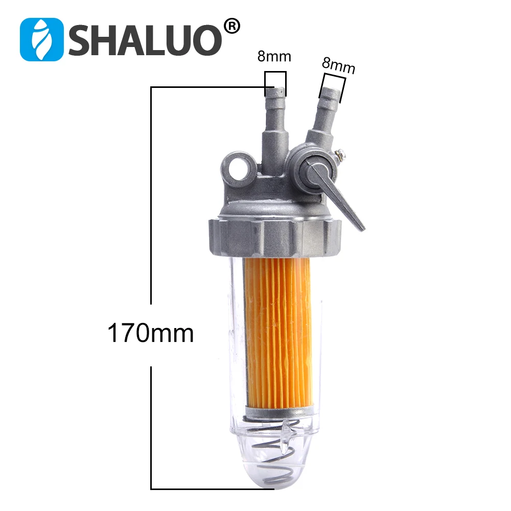 5KW Diesel Engine Oil Filter For 170F 178F 186F 188F Air-cooled Tiller Generator Air Filters Generator Spare Parts