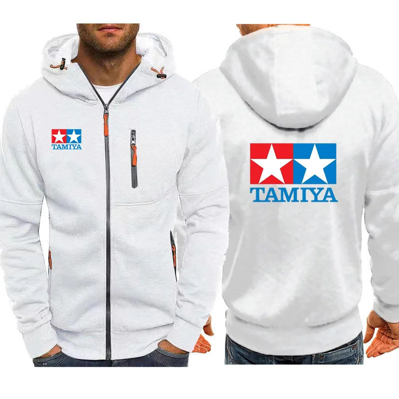 Tamiya Hoodies Mannen Fleece Legendarische 90's Auto Speelgoed Klassiek Logo Sweatshirt Hoody Unisex Streetwear