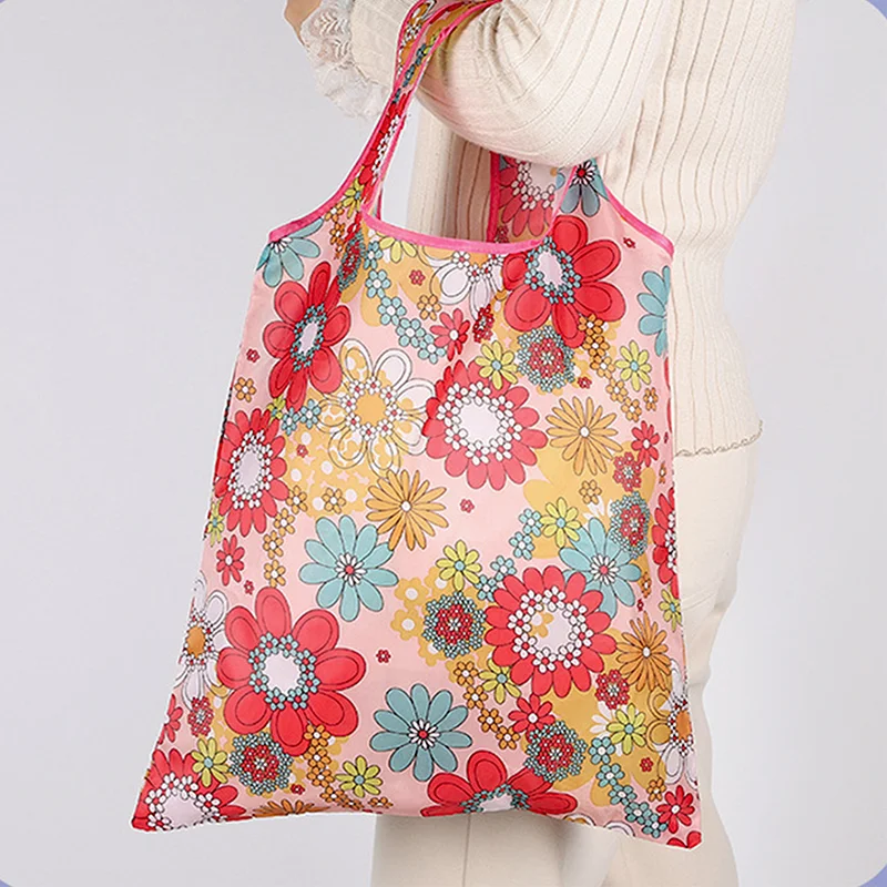 Reusable Grocery Bags Shopping Bags Machine Washable Grocery Bags Foldable Environmental Protection Shopping Bag