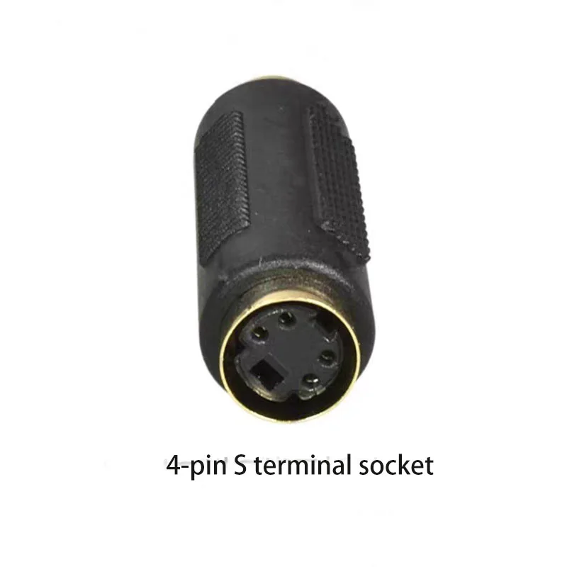 

Copper Gold-Plated S-Terminal Female To Female Extension Head S-Video Cable 4-Core Adapter For Video Docking Extension Adapter