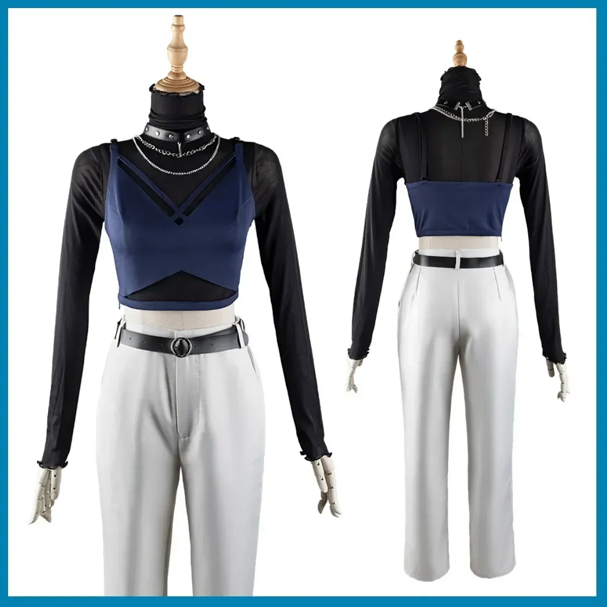 أنيمي لعبة Gakuen THE IDOLM @ STER تيماري تسوكيمورا تأثيري حلي شعر مستعار خندق معطف موحد امرأة كرنفال حفلة عيد الميلاد البدلة #3