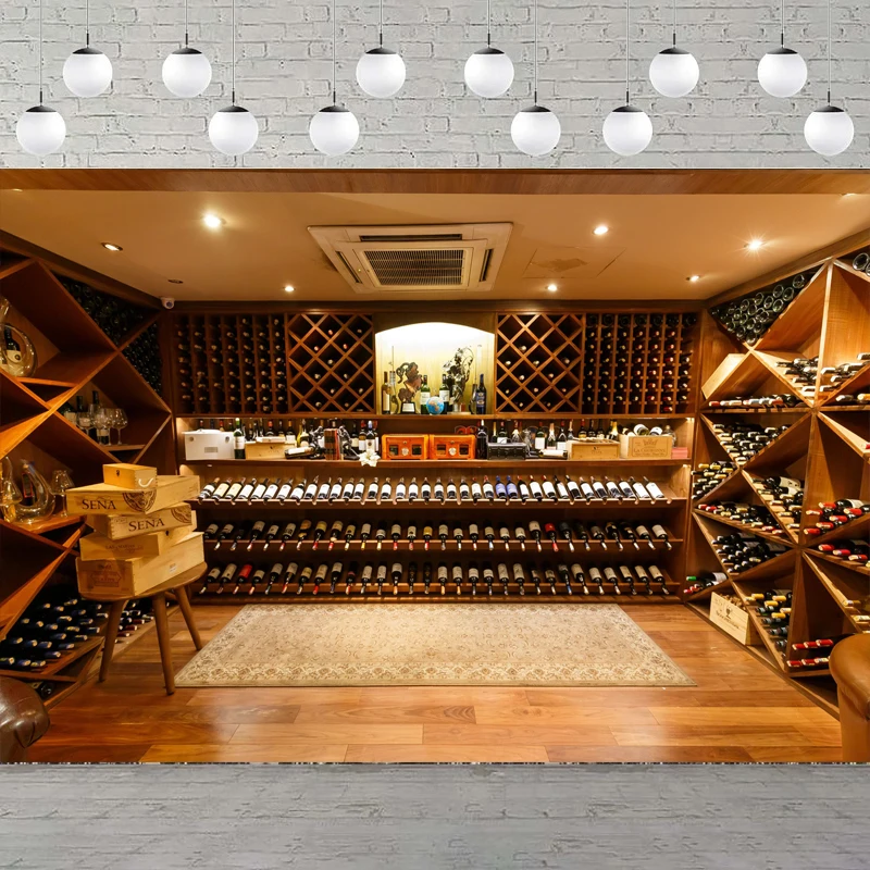 

Фон для фотосъемки винный погреб бар винодель красное вино клуб баннер день рождения декор интерьера портретная съемка фон