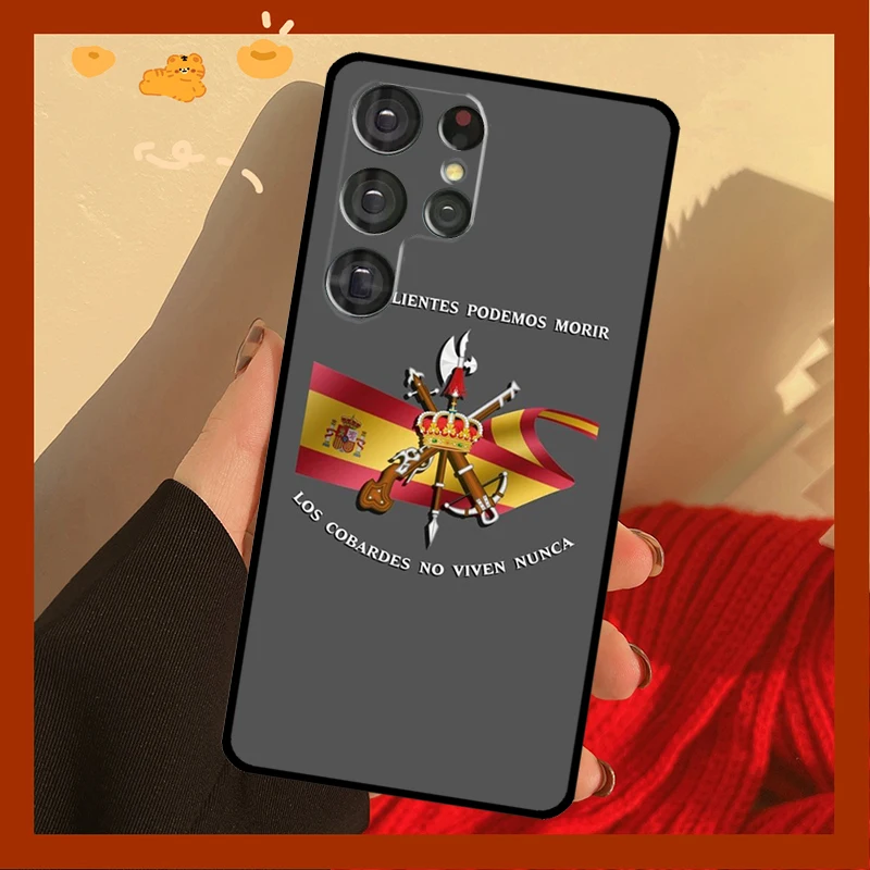 Spanish Legion Case For Samsung Galaxy S21 S22 Ultra S8 S9 S10 Plus Note 10 Note 20 Ultra S20 FE Cover