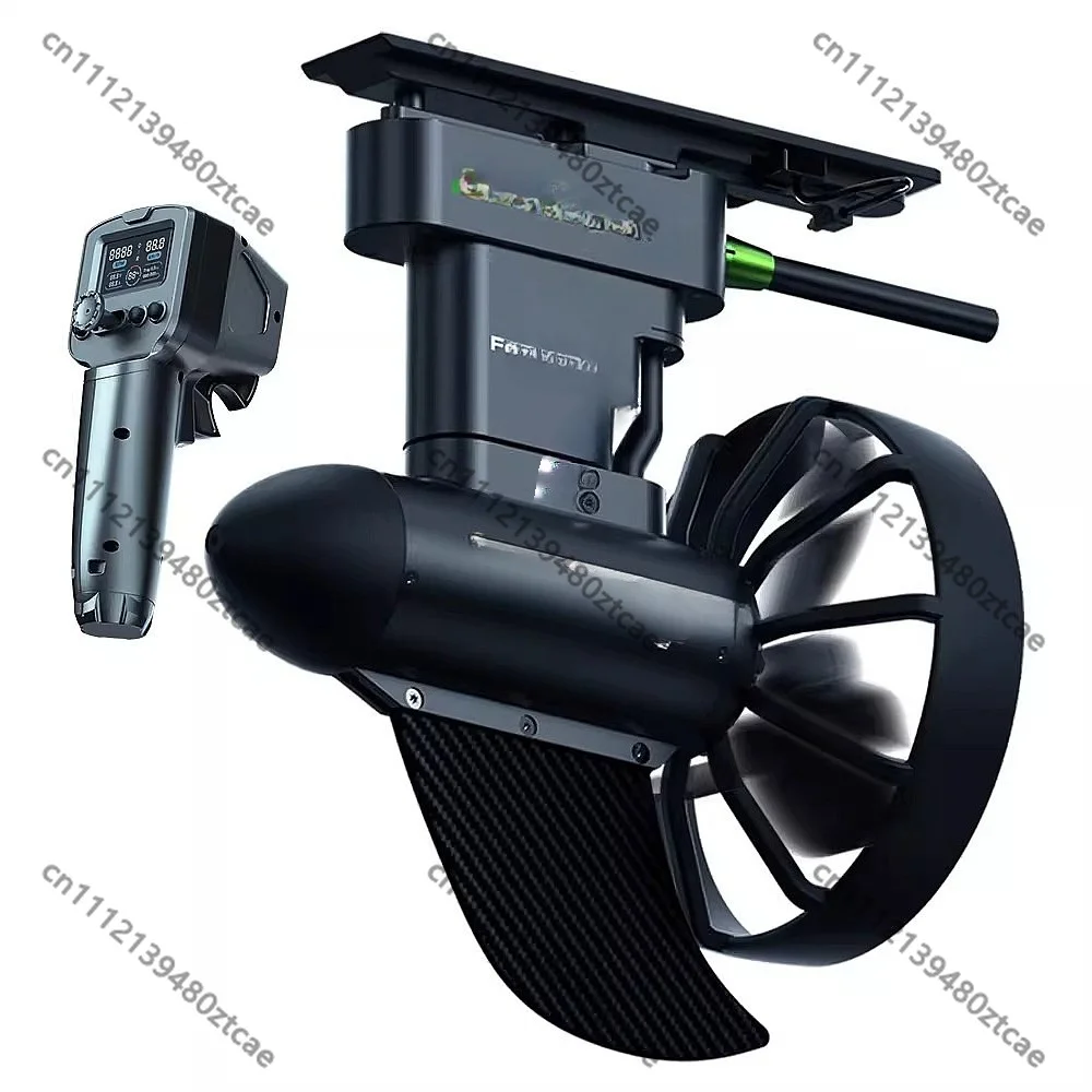10KG Thrust 400W 24V Electric Underwater Thruster Waterproof for Kayak Paddle Board Fishing Boat