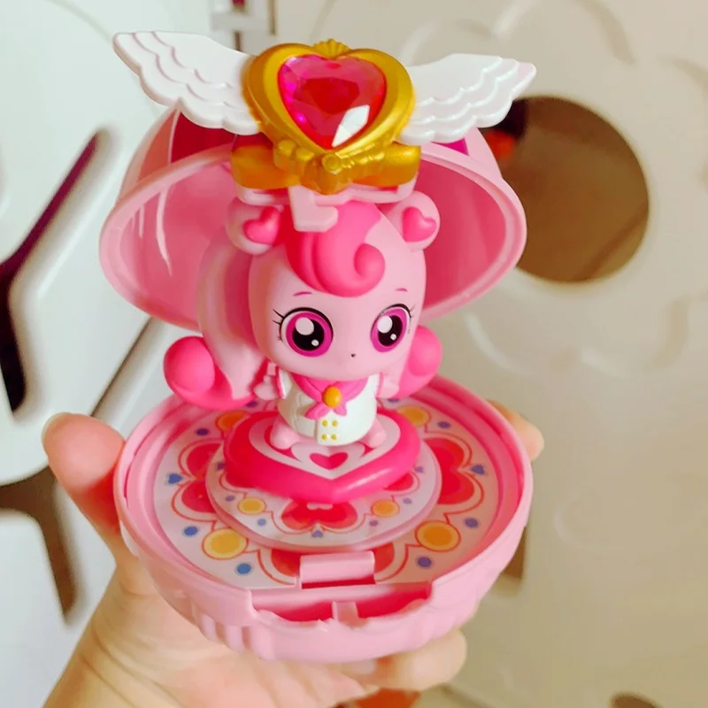 Gorące Anime Catch Teenieping Kawaii Figurki Anime Kolekcjonerskie Lalki z Kreskówek Zabawki Dekoracje na Biurko Ozdoby Prezent na Święta Bożego Narodzenia Zabawka