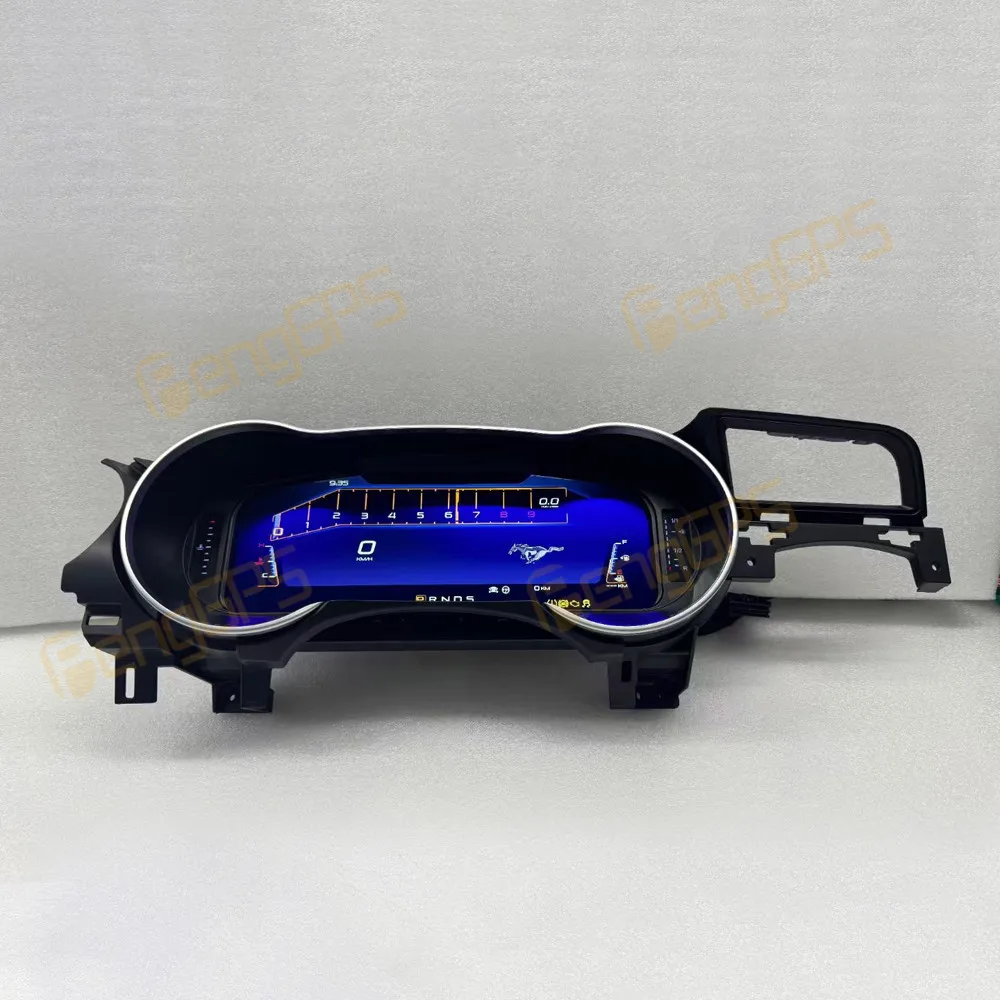 

LCD Dashboard For Ford Mustang 2015-2021 Right Rudder Steering Wheel Speedometer Digital Instrument Cluster Cockpit Accessories