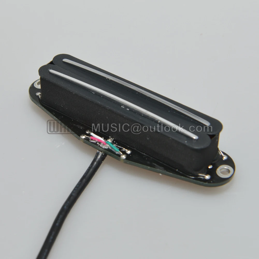 1Pcs Ceramic Rail Humbucker Hot Dual Rails Guitar Pickup Black White Yellow Color For Electric Guitar Parts