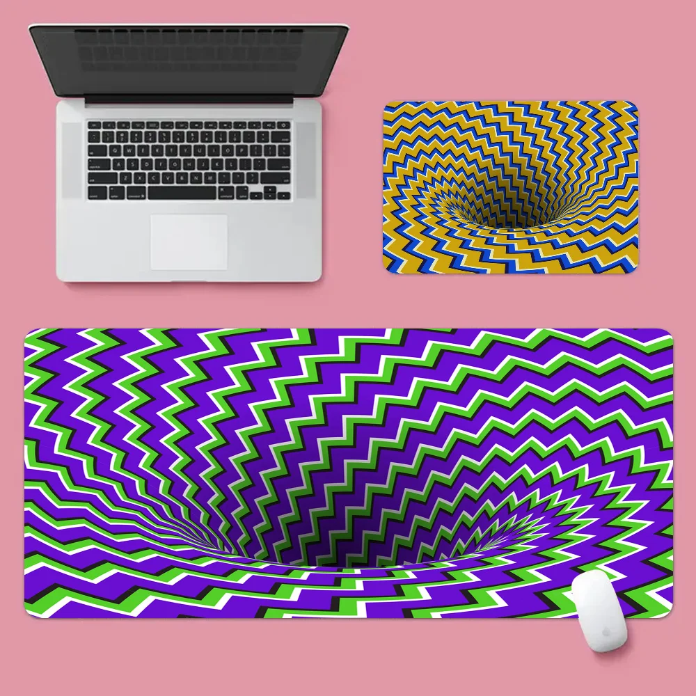 Vortex Illusion In Stocked Gamer Speed Mice Retail Small Rubber Mousepad Size For Big CSGO Game Desktop PC Laptop