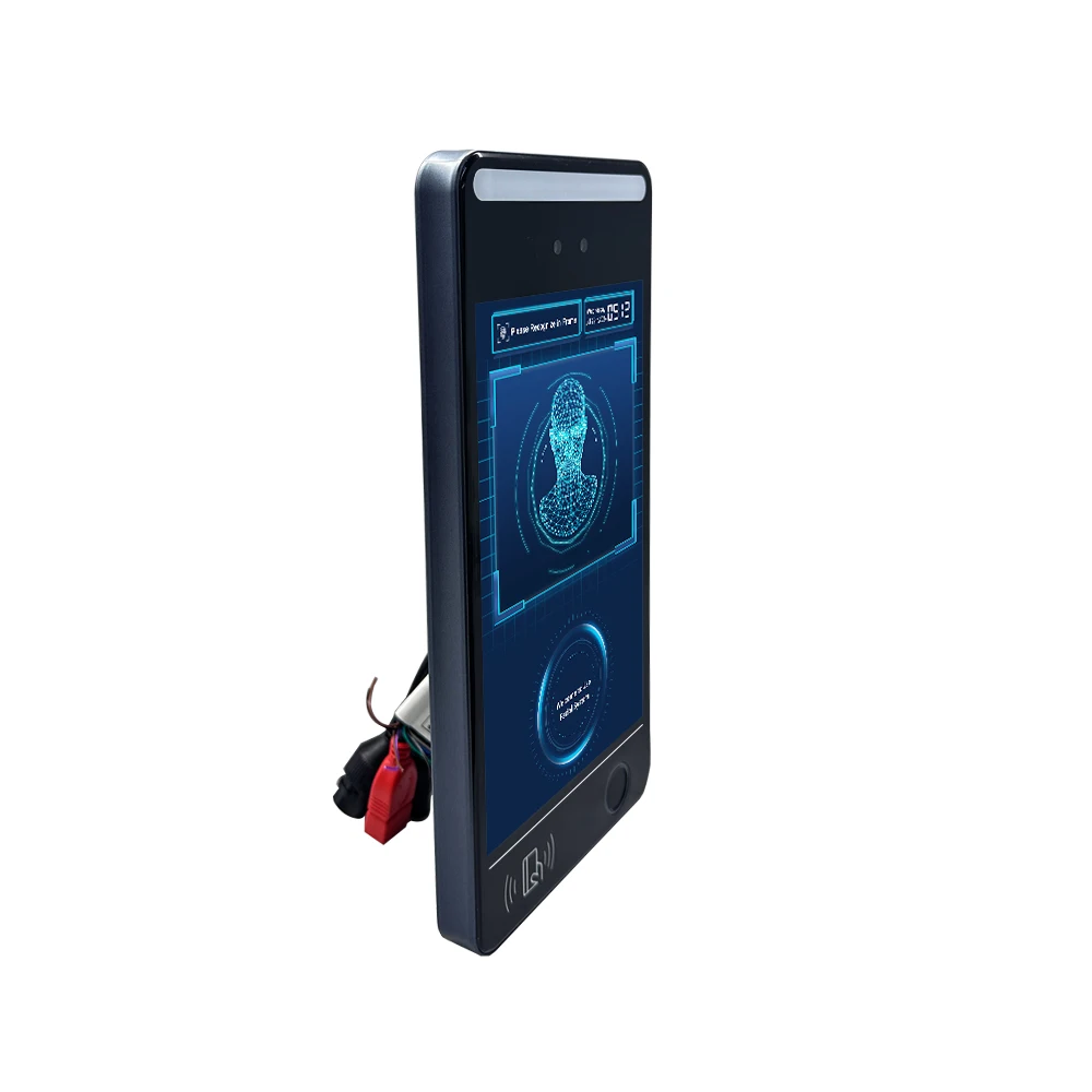 8-Inch AI Technology Biometric Access Control Face Recognition Device Indoor Application Card System With WiFi Network